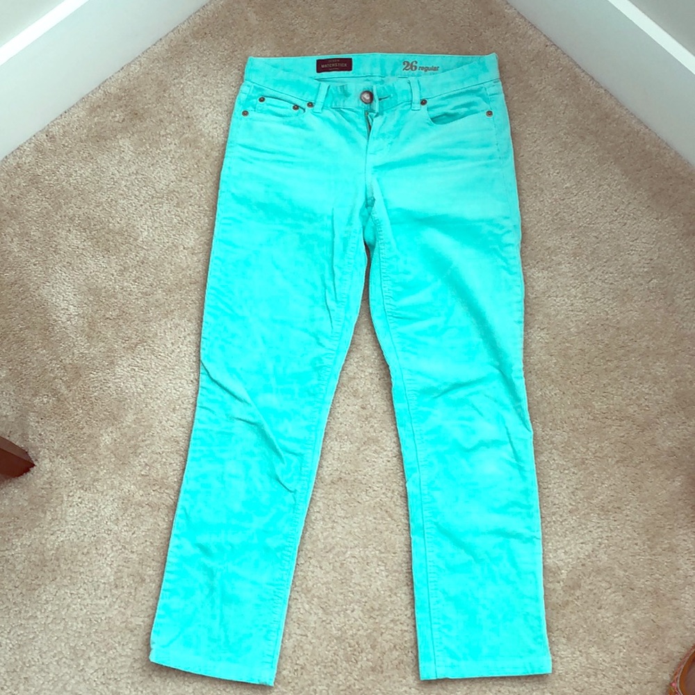 Jcrew Matchstick Corduroys